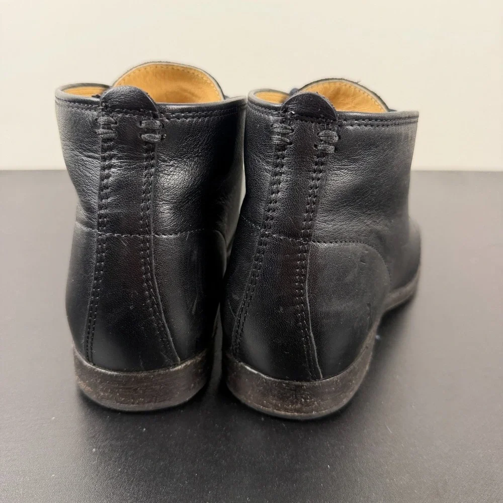 Frye Phillip Chukka Boot Men's 9.5B Black Leather Classic Lace-Up Career Dress
